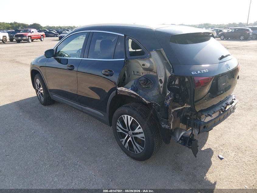 2025 Mercedes-benz Gla-klasse VIN W1N4N4GB2SJ732301 IAAI salvage auction — LEFT REAR, Salvage Title, sold $17,100 on 2026-07-28 (photo 3)