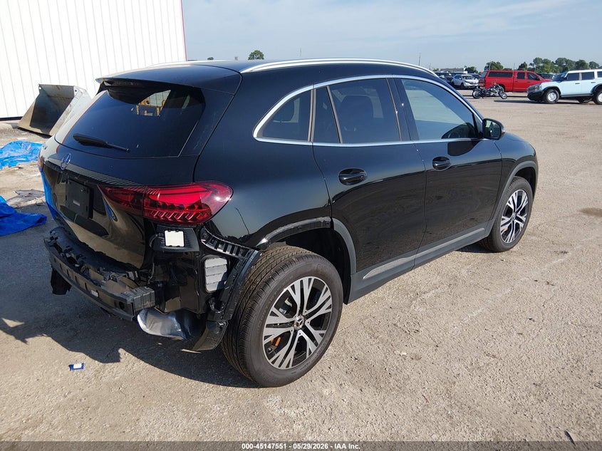 2025 Mercedes-benz Gla-klasse VIN W1N4N4GB2SJ732301 IAAI salvage auction — LEFT REAR, Salvage Title, sold $17,100 on 2026-07-28 (photo 4)