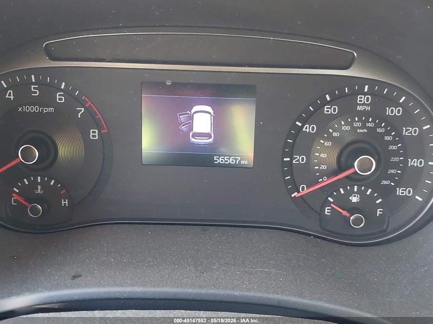 2020 Kia Soul VIN KNDJ23AU8L7713760 IAAI salvage auction — RIGHT SIDE, Salvage (Texas), sold $2,350 on 2026-07-06 (photo 7)