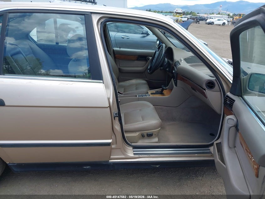1991 BMW 5 series VIN WBAHD231XMBF70587 IAAI salvage auction — NORMAL WEAR, Affidavit In Lieu Of Title (Washington), sold $625 on 2026-07-14 (photo 5)