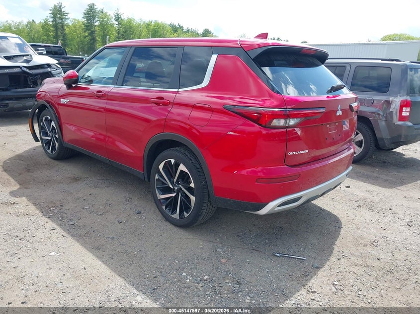 2025 Mitsubishi Outlander VIN JA4T5VA95SZ011688 IAAI salvage auction — FRONT END, Salvage Title, sold $17,100 on 2026-07-17 (photo 3)