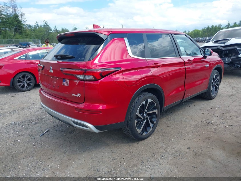 2025 Mitsubishi Outlander VIN JA4T5VA95SZ011688 IAAI salvage auction — FRONT END, Salvage Title, sold $17,100 on 2026-07-17 (photo 4)