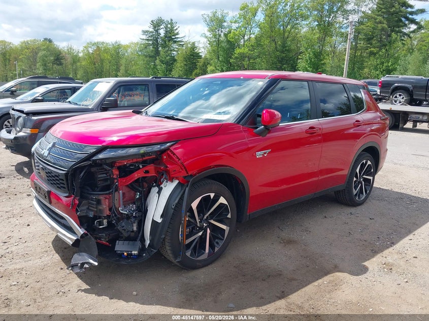 2025 Mitsubishi Outlander VIN JA4T5VA95SZ011688 IAAI salvage auction — FRONT END, Salvage Title, sold $17,100 on 2026-07-17 (photo 6)