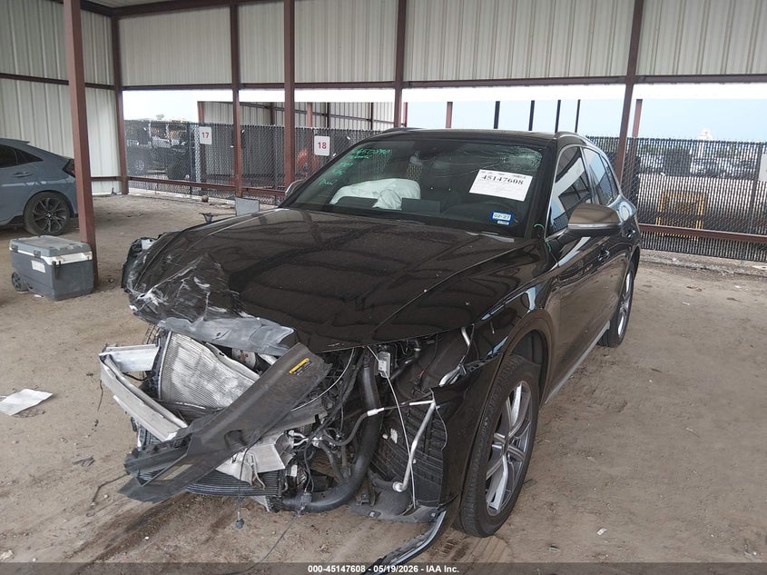 2024 Audi Sq5 VIN WA1B4AFY7R2150523 IAAI salvage auction — FRONT END, Salvage (Texas), sold $8,400 on 2026-07-21 (photo 2)