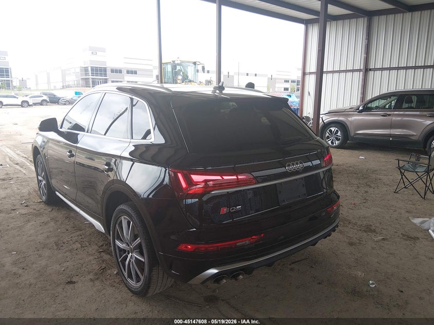 2024 Audi Sq5 VIN WA1B4AFY7R2150523 IAAI salvage auction — FRONT END, Salvage (Texas), sold $8,400 on 2026-07-21 (photo 3)