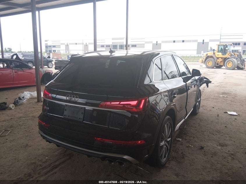 2024 Audi Sq5 VIN WA1B4AFY7R2150523 IAAI salvage auction — FRONT END, Salvage (Texas), sold $8,400 on 2026-07-21 (photo 4)