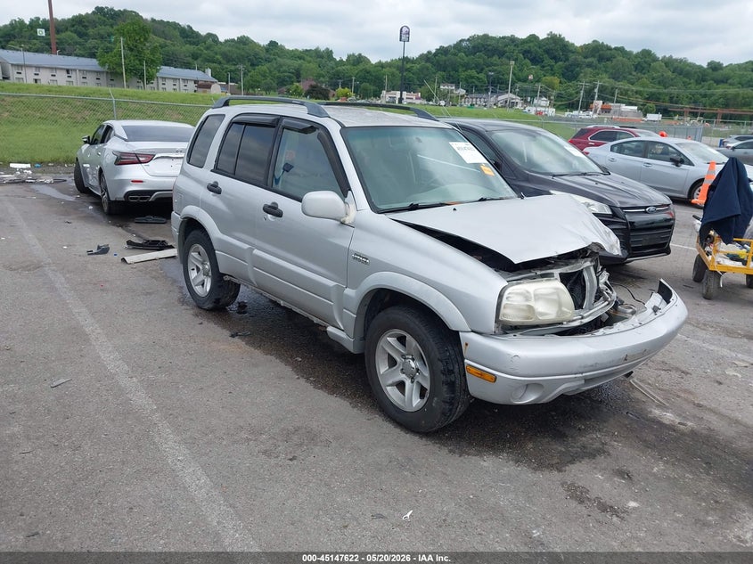 2001 Suzuki Grand vitara VIN JS3TD62V914164095 IAAI salvage auction — LEFT FRONT, Salvage (Missouri), sold $250 on 2026-07-14 (photo 1)