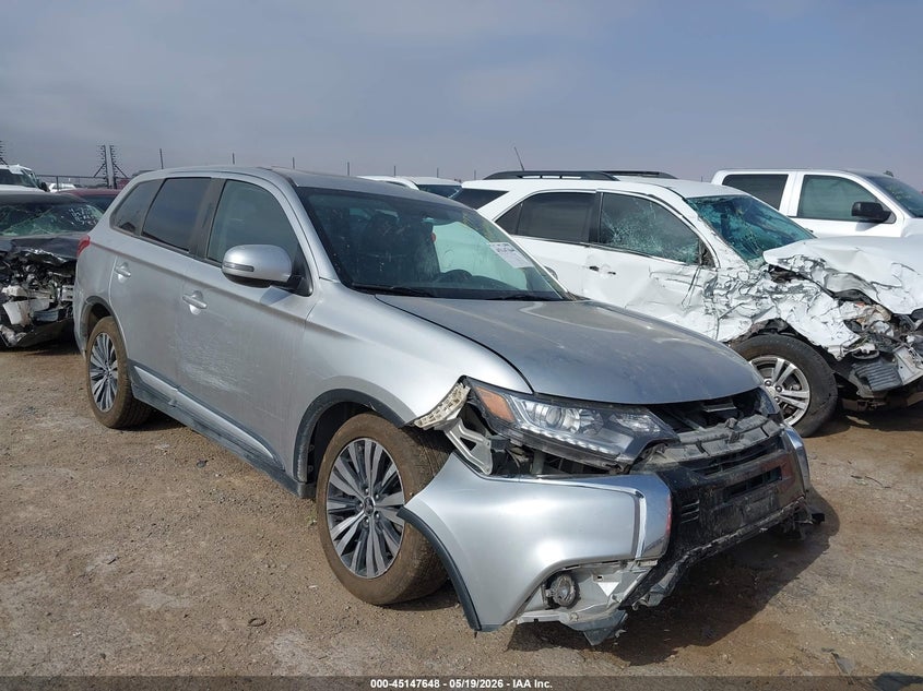 2019 Mitsubishi Outlander VIN JA4AD3A37KZ006437 IAAI salvage auction — FRONT END, Original (Texas), sold $1,200 on 2026-07-21 (photo 1)