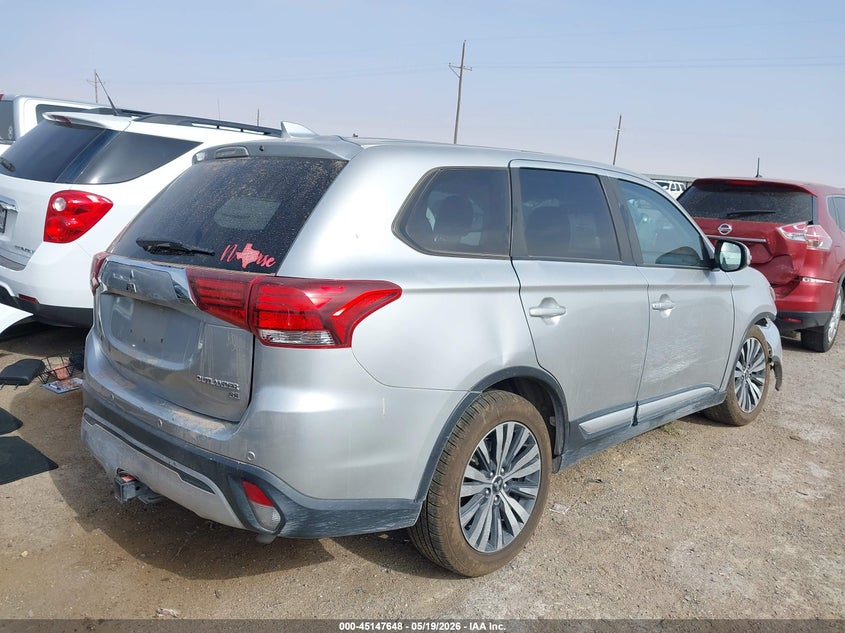 2019 Mitsubishi Outlander VIN JA4AD3A37KZ006437 IAAI salvage auction — FRONT END, Original (Texas), sold $1,200 on 2026-07-21 (photo 4)