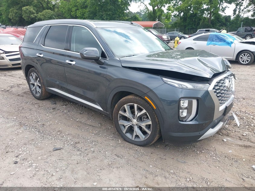 2020 Hyundai Palisade VIN KM8R34HE6LU093685 IAAI salvage auction — FRONT END, Salvage (Georgia), sold $4,950 on 2026-07-29 (photo 1)