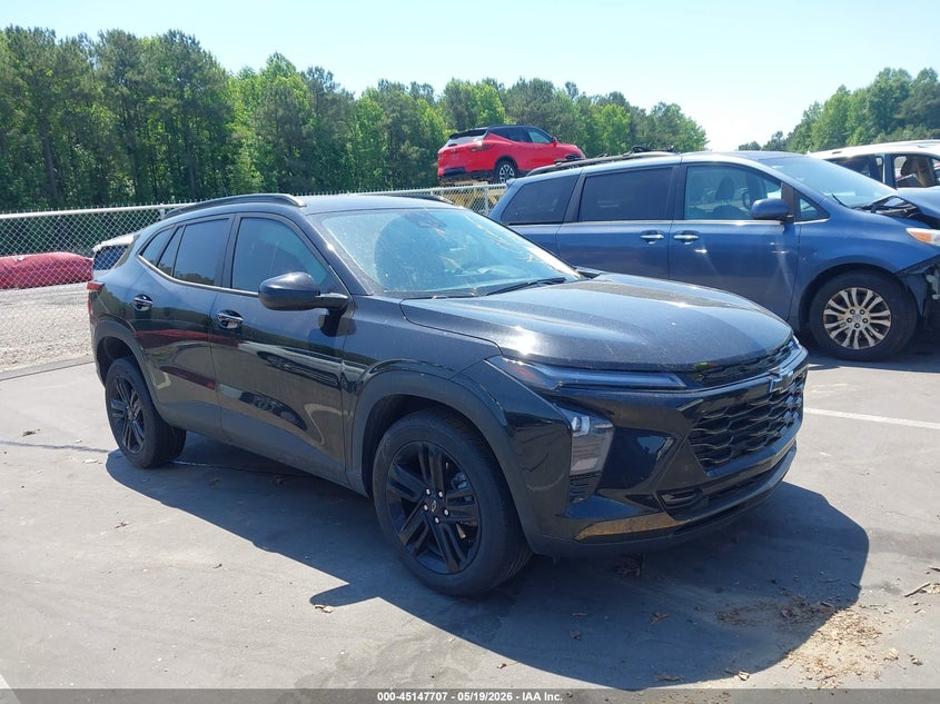 2025 Chevrolet Trax VIN KL77LKEP7SC147230 IAAI salvage auction — LEFT SIDE, Salvage (North Carolina), sold $5,600 on 2026-07-15 (photo 1)