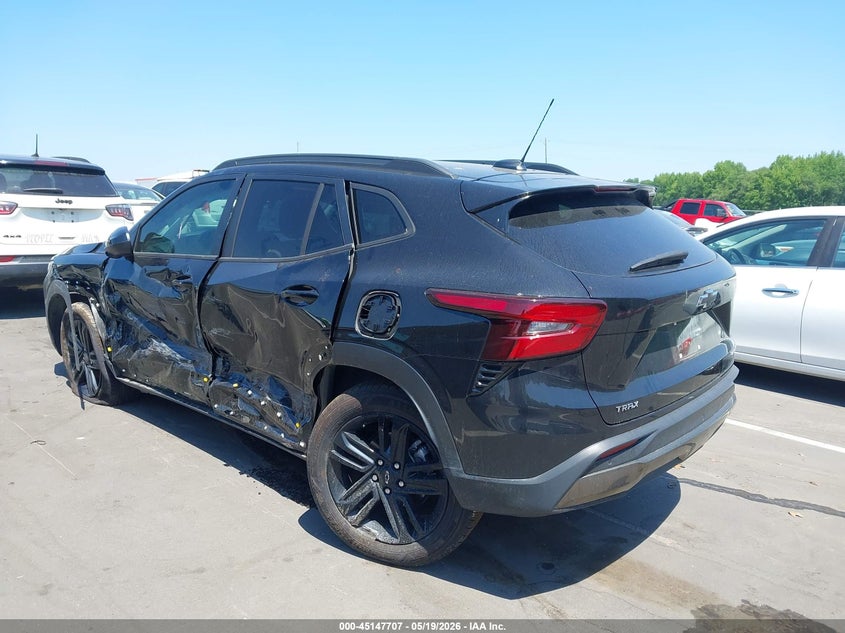 2025 Chevrolet Trax VIN KL77LKEP7SC147230 IAAI salvage auction — LEFT SIDE, Salvage (North Carolina), sold $5,600 on 2026-07-15 (photo 3)