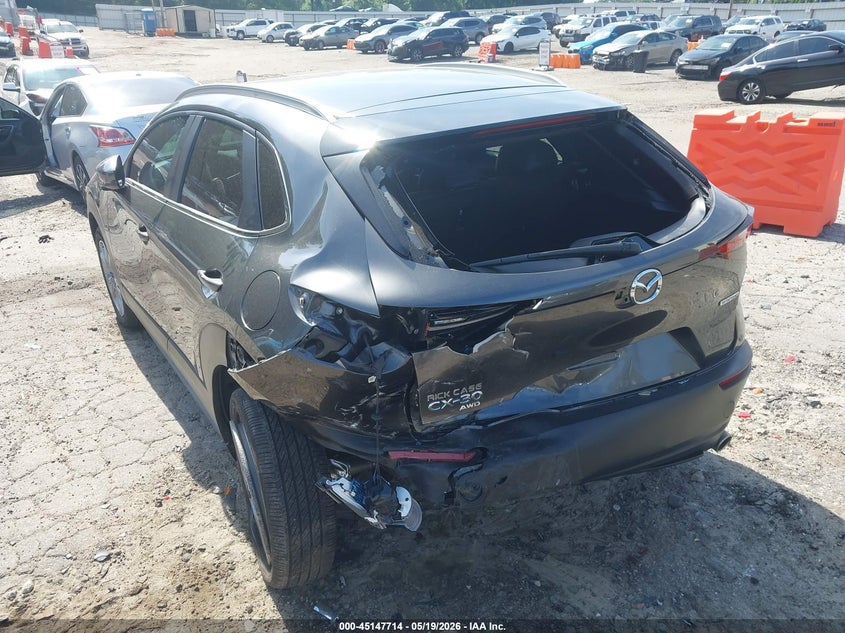 2023 Mazda Cx-30 VIN 3MVDMBCM3PM586537 IAAI salvage auction — FRONT & REAR, Salvage (Georgia), sold $3,800 on 2026-09-10 (photo 6)