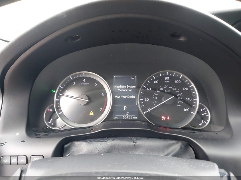 2018 Lexus ES VIN 58ABK1GG0JU112677 IAAI salvage auction — FRONT END, Original (Texas), sold $8,100 on 2026-07-30 (photo 7)
