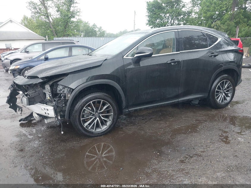 2024 Lexus Nx VIN JTJAGCEZXR5005812 IAAI salvage auction — FRONT END, Salvage - 75% Or Less (Maryland), sold $14,175 on 2026-07-15 (photo 2)