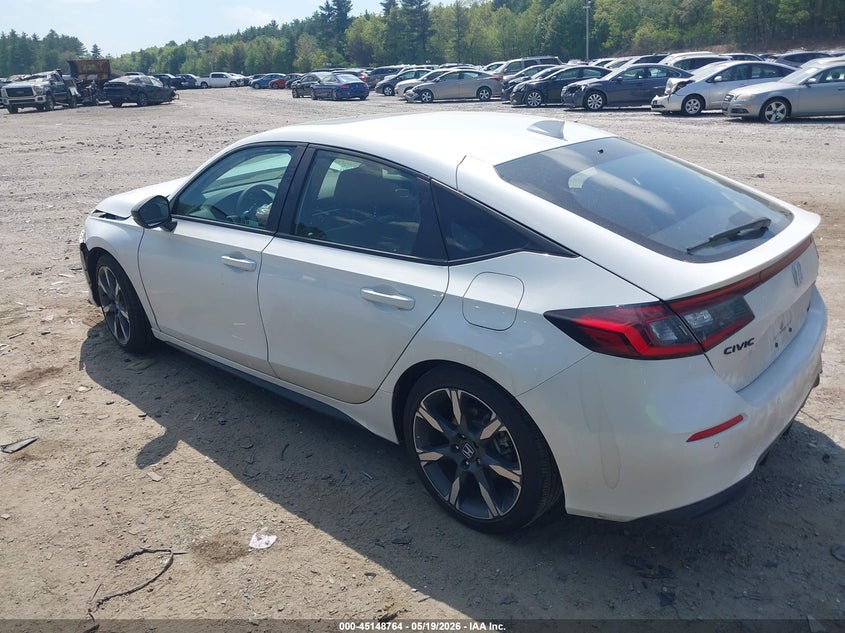 2026 Honda Civic VIN JHMFL4H90TX001218 IAAI salvage auction — FRONT END, Salvage (Massachusetts), sold $7,300 on 2026-07-24 (photo 3)