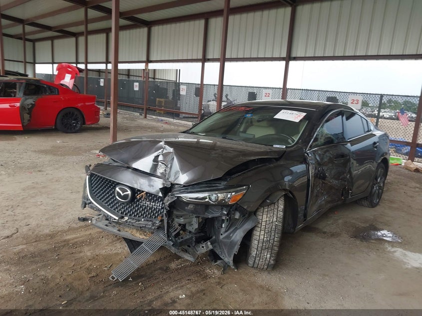 2021 Mazda 6 VIN JM1GL1TY7M1618283 IAAI salvage auction — FRONT END, Salvage (Texas), sold $925 on 2026-07-21 (photo 2)