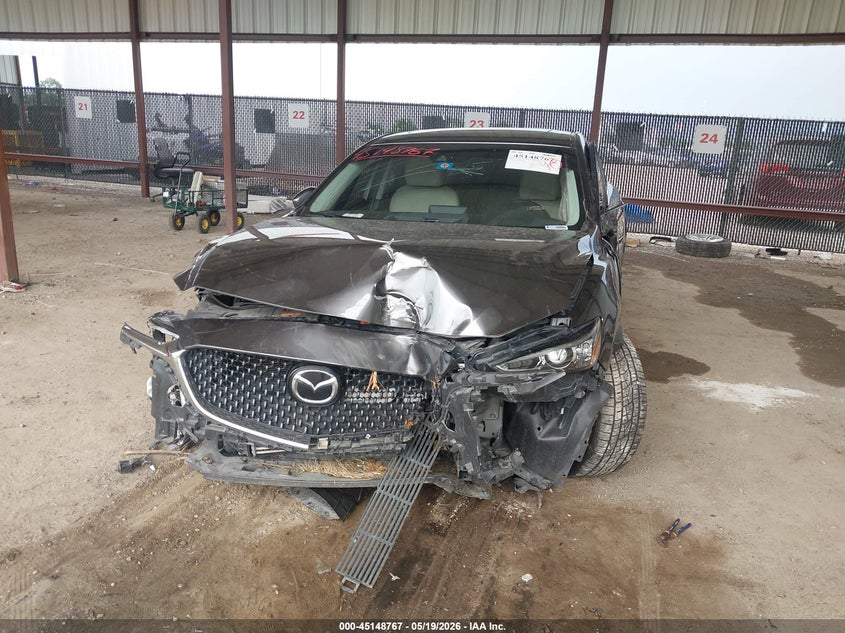 2021 Mazda 6 VIN JM1GL1TY7M1618283 IAAI salvage auction — FRONT END, Salvage (Texas), sold $925 on 2026-07-21 (photo 6)