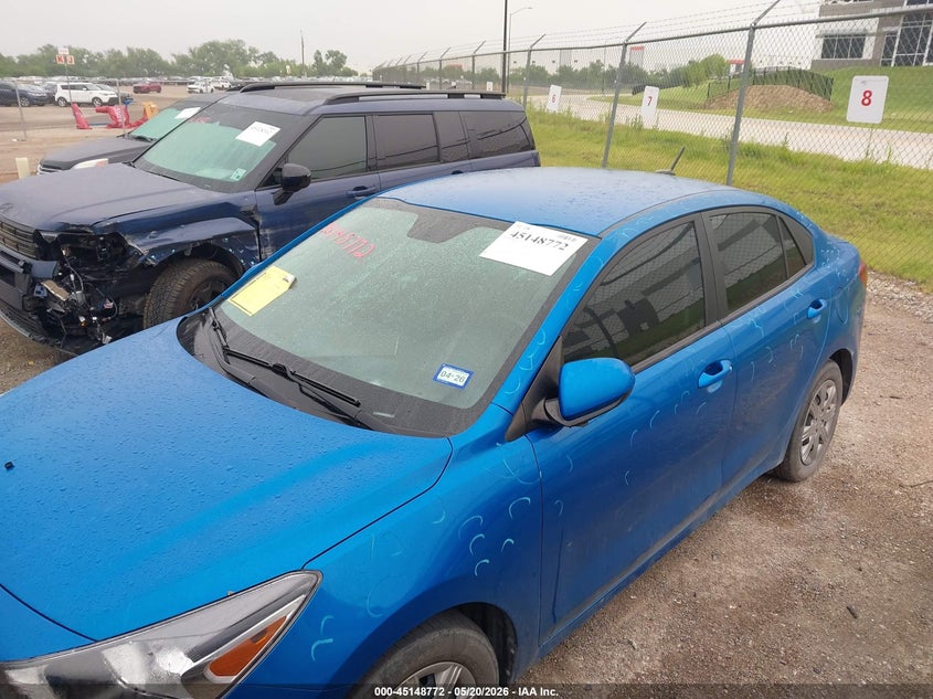 2023 Kia Rio VIN 3KPA24AD1PE561199 IAAI salvage auction — HAIL, Original (Texas), sold $4,400 on 2026-07-09 (photo 6)
