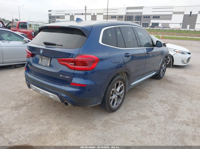2021 BMW X3 VIN 5UXTY3C03M9H85068 IAAI salvage auction — FRONT END, Original (Texas), sold $8,000 on 2026-07-28 (photo 4)
