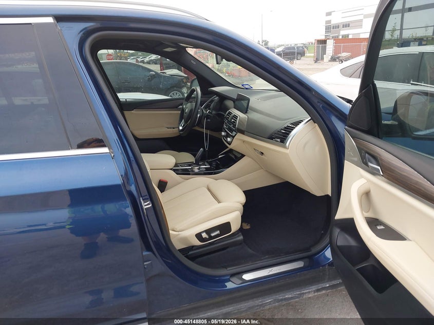 2021 BMW X3 VIN 5UXTY3C03M9H85068 IAAI salvage auction — FRONT END, Original (Texas), sold $8,000 on 2026-07-28 (photo 5)
