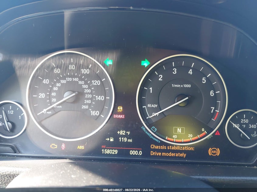 2015 BMW 3er VIN WBA3A5C52FF609110 IAAI salvage auction — NORMAL WEAR, Clear (Virginia), sold $1,675 on 2026-07-30 (photo 7)
