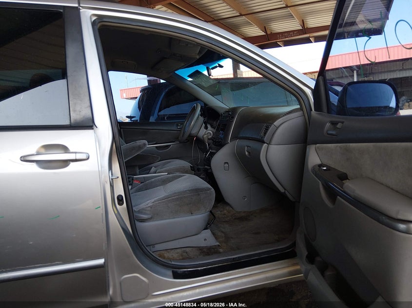 2006 Toyota Sienna VIN 5TDZA23C46S511299 IAAI salvage auction — RIGHT REAR, Salvage (Arizona), sold $750 on 2026-07-07 (photo 5)