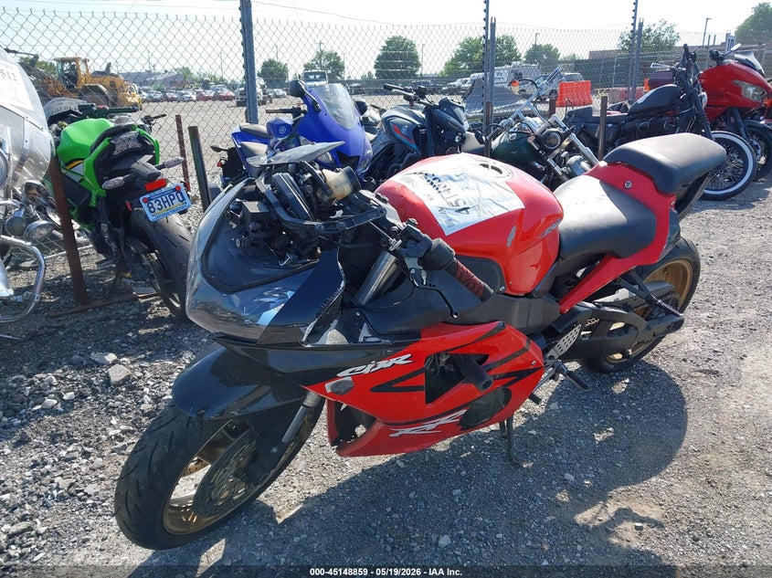2002 Honda Cbr900 VIN JH2SC50062M004845 IAAI salvage auction — FRONT END, Salvage (Pennsylvania), sold $525 on 2026-07-21 (photo 2)