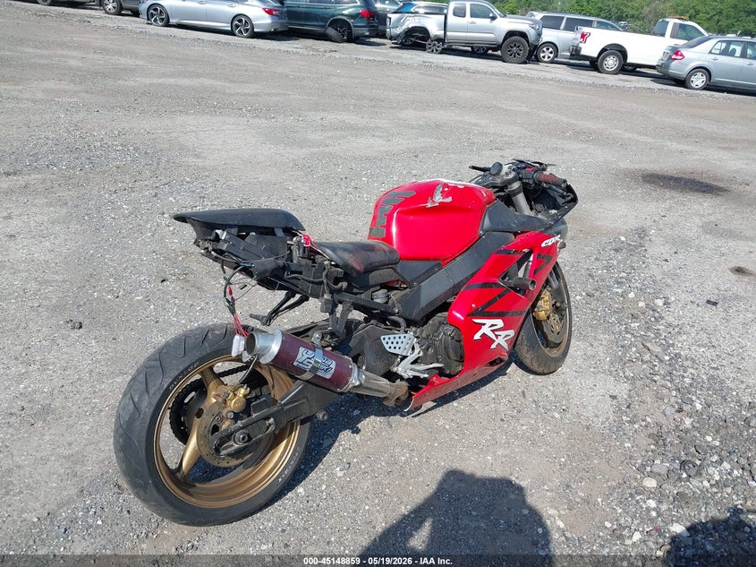 2002 Honda Cbr900 VIN JH2SC50062M004845 IAAI salvage auction — FRONT END, Salvage (Pennsylvania), sold $525 on 2026-07-21 (photo 4)