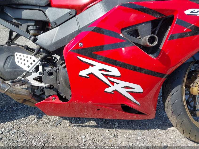 2002 Honda Cbr900 VIN JH2SC50062M004845 IAAI salvage auction — FRONT END, Salvage (Pennsylvania), sold $525 on 2026-07-21 (photo 8)