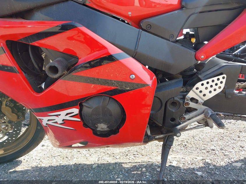 2002 Honda Cbr900 VIN JH2SC50062M004845 IAAI salvage auction — FRONT END, Salvage (Pennsylvania), sold $525 on 2026-07-21 (photo 9)