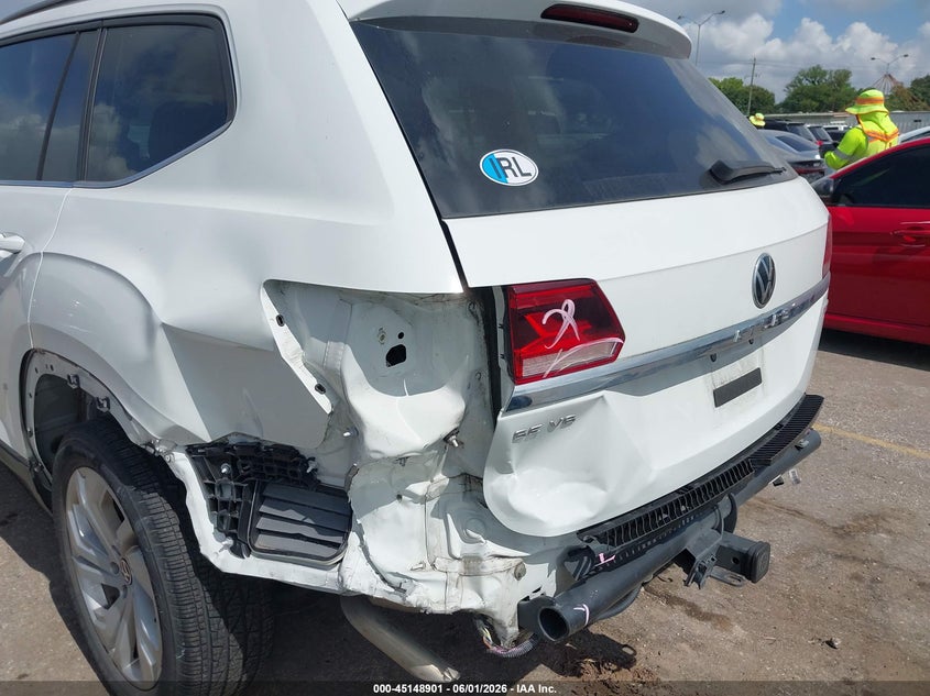 2022 Volkswagen Atlas VIN 1V2HR2CA2NC551916 IAAI salvage auction — REAR END, Original (Texas), sold $7,100 on 2026-07-29 (photo 6)