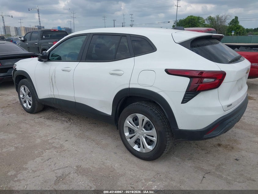 2024 Chevrolet Trax VIN KL77LFE29RC174502 IAAI salvage auction — FRONT END, Original (Texas), sold $4,900 on 2026-07-10 (photo 3)