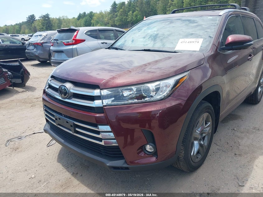 2019 Toyota Highlander VIN 5TDDZRFH4KS967638 IAAI salvage auction — VANDALISM, Salvage (Massachusetts), sold $16,500 on 2026-07-24 (photo 6)