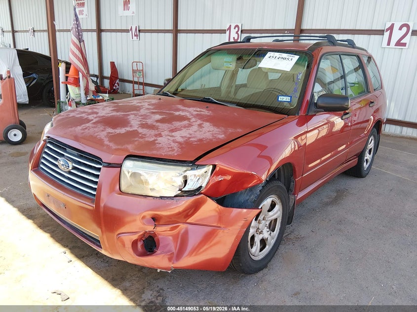 2006 Subaru Forester VIN JF1SG63676H721150 IAAI salvage auction — LEFT FRONT, Original (Texas), sold $575 on 2026-07-29 (photo 2)