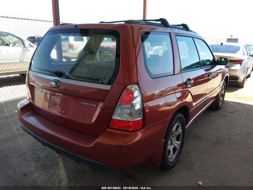 2006 Subaru Forester VIN JF1SG63676H721150 IAAI salvage auction — LEFT FRONT, Original (Texas), sold $575 on 2026-07-29 (photo 4)