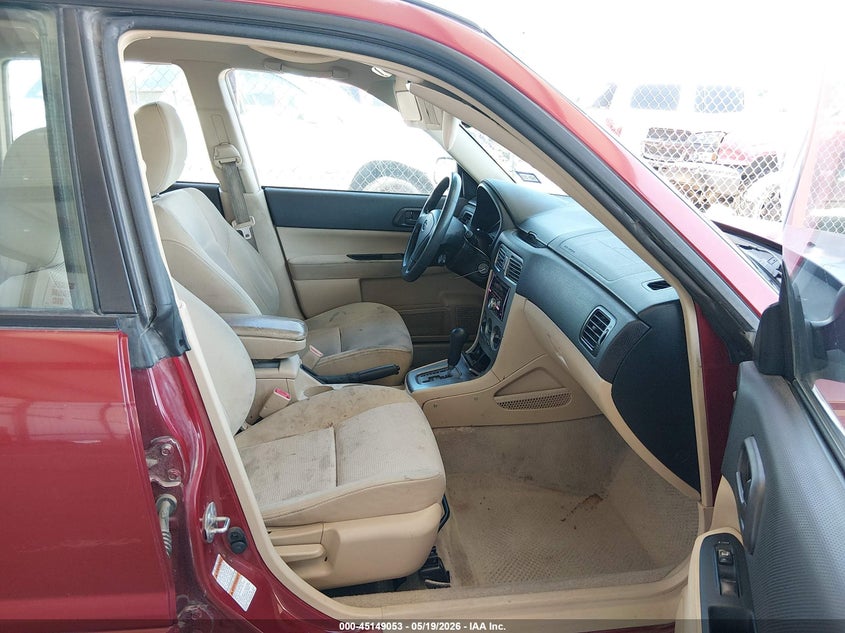 2006 Subaru Forester VIN JF1SG63676H721150 IAAI salvage auction — LEFT FRONT, Original (Texas), sold $575 on 2026-07-29 (photo 5)