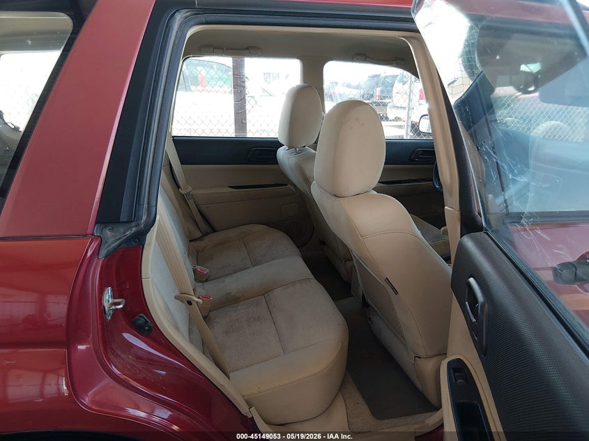 2006 Subaru Forester VIN JF1SG63676H721150 IAAI salvage auction — LEFT FRONT, Original (Texas), sold $575 on 2026-07-29 (photo 8)