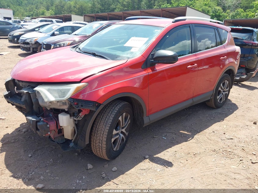 2016 Toyota Rav4 VIN JTMZFREV2GJ093896 IAAI salvage auction — FRONT & REAR, Salvage (Alabama), sold $2,025 on 2026-07-08 (photo 2)