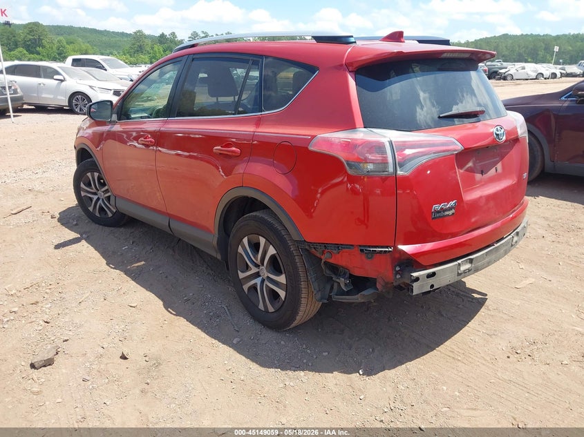 2016 Toyota Rav4 VIN JTMZFREV2GJ093896 IAAI salvage auction — FRONT & REAR, Salvage (Alabama), sold $2,025 on 2026-07-08 (photo 3)