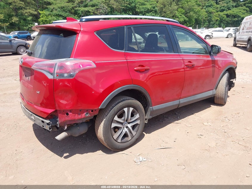 2016 Toyota Rav4 VIN JTMZFREV2GJ093896 IAAI salvage auction — FRONT & REAR, Salvage (Alabama), sold $2,025 on 2026-07-08 (photo 4)