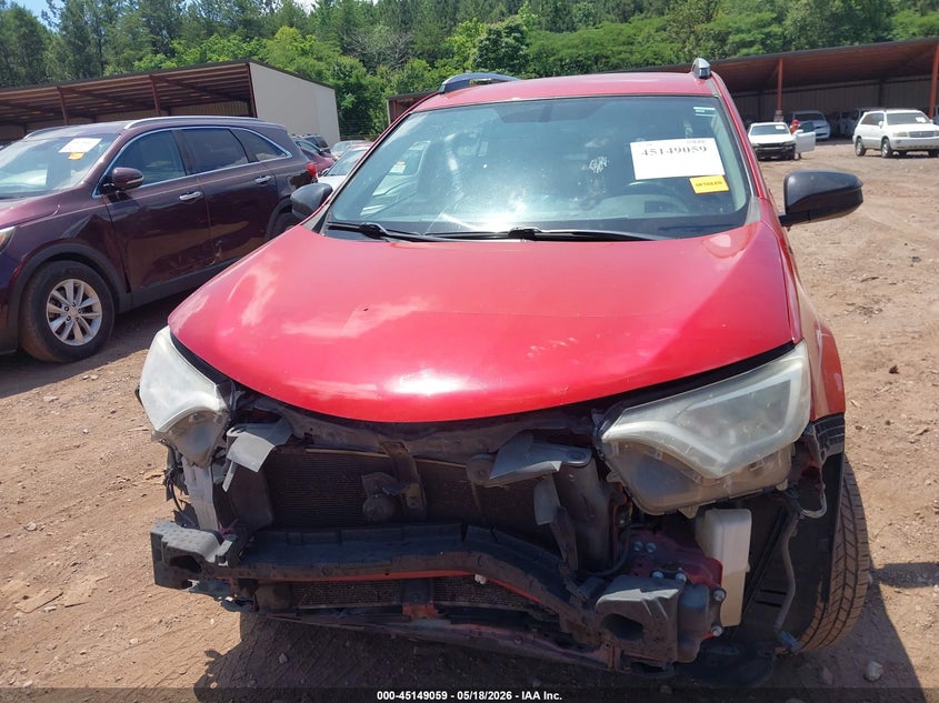 2016 Toyota Rav4 VIN JTMZFREV2GJ093896 IAAI salvage auction — FRONT & REAR, Salvage (Alabama), sold $2,025 on 2026-07-08 (photo 6)