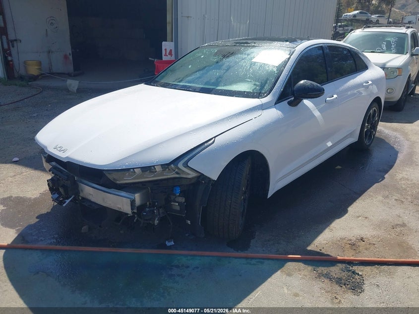 2022 Kia K5 VIN 5XXG64J22NG108761 IAAI salvage auction — TRANSMISSION, Salvage (California), sold $4,475 on 2026-07-28 (photo 2)