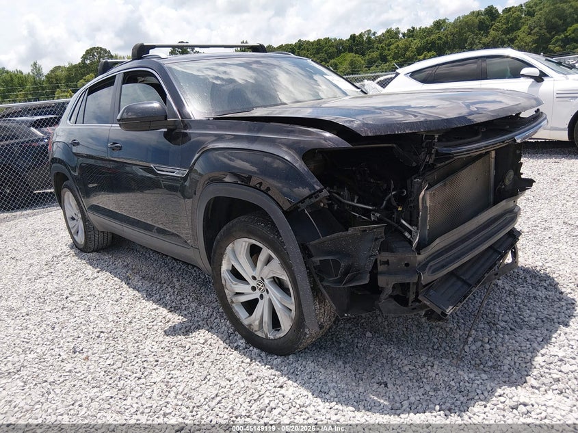 2020 Volkswagen Atlas cross sport VIN 1V2EE2CA0LC216147 IAAI salvage auction — FRONT END, Salvage (Alabama), sold $3,950 on 2026-07-09 (photo 1)