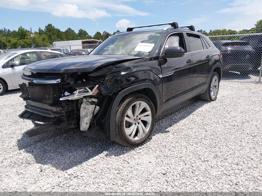2020 Volkswagen Atlas cross sport VIN 1V2EE2CA0LC216147 IAAI salvage auction — FRONT END, Salvage (Alabama), sold $3,950 on 2026-07-09 (photo 2)