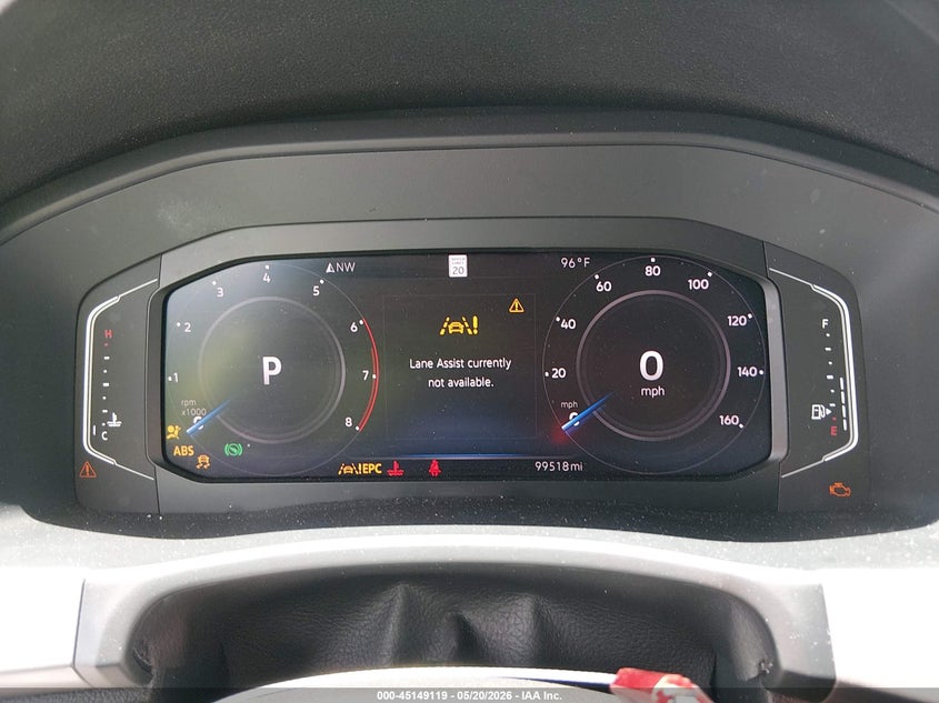 2020 Volkswagen Atlas cross sport VIN 1V2EE2CA0LC216147 IAAI salvage auction — FRONT END, Salvage (Alabama), sold $3,950 on 2026-07-09 (photo 7)