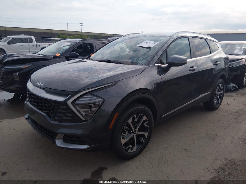 2024 Kia Sportage VIN 5XYK3CDF5RG226039 IAAI salvage auction — HAIL, Salvage (Ohio), sold $5,100 on 2026-07-28 (photo 2)