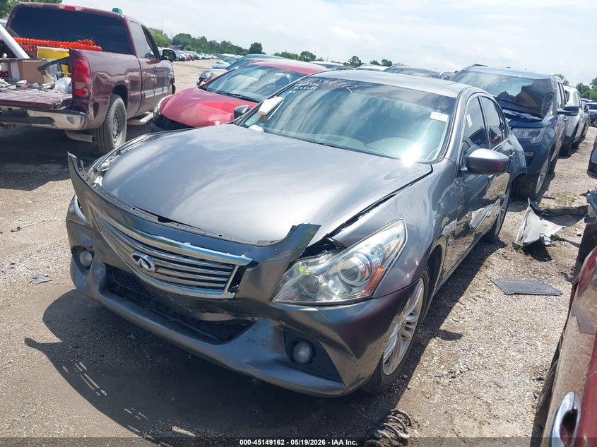 2015 Infiniti Q40 VIN JN1CV6AP3FM500607 IAAI salvage auction — BIO HAZARD, Salvage (Texas), sold $25 on 2026-07-22 (photo 2)