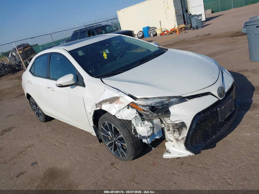 2017 Toyota Corolla VIN 5YFBURHEXHP640087 IAAI salvage auction — RIGHT FRONT, Salvage Title, sold $4,700 on 2026-07-28 (photo 1)