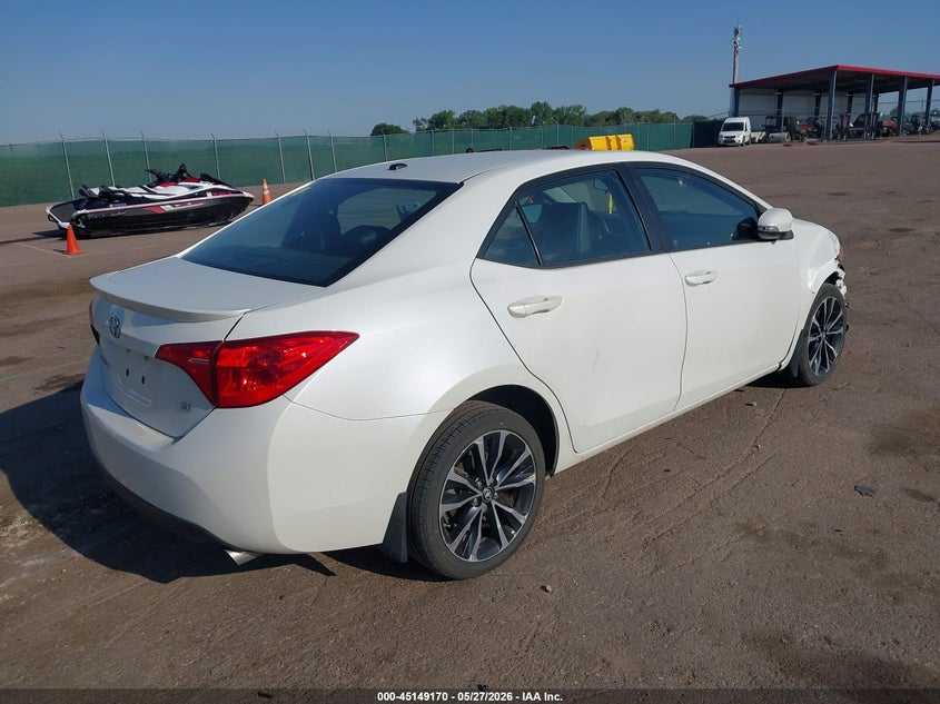 2017 Toyota Corolla VIN 5YFBURHEXHP640087 IAAI salvage auction — RIGHT FRONT, Salvage Title, sold $4,700 on 2026-07-28 (photo 4)